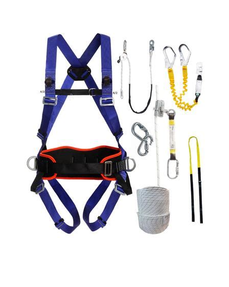 Cinto De Segurança Trabalho - Kit Cinto De Segurança Completo Para Trabalho Em Altura. - Safe Cintos ...