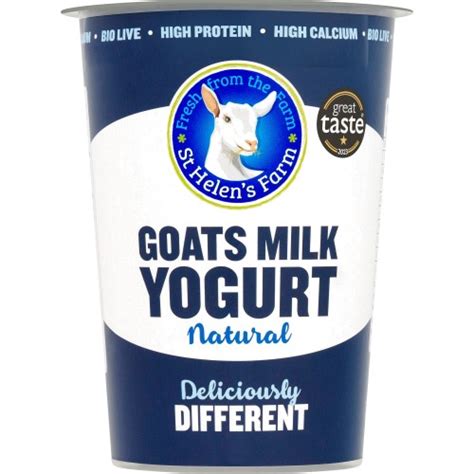 St Helens Farm Natural Goats Milk Yogurt 450g Compare Prices