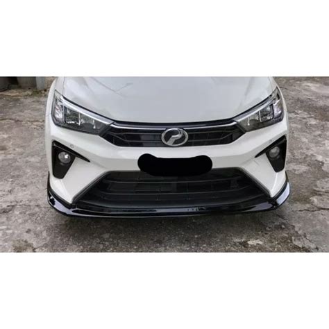 OfferPerodua Bezza Front Lip 2020 Front V Lips Skirt Diffuser