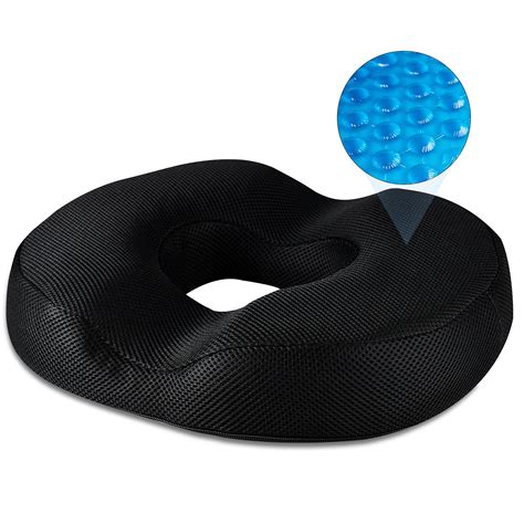 Donut Pillow For Tailbone Pain Cool Gel Hemorrhoid Pillow Donut Cushion