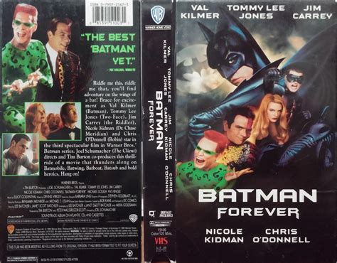 Batman Forever (1995) : r/VHScoverART