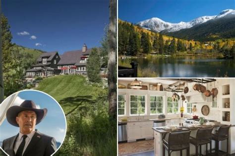 Live like Yellowstone! Kevin Costner puts his 160-acre Aspen estate 'The Dunbar Ranch' up for ...