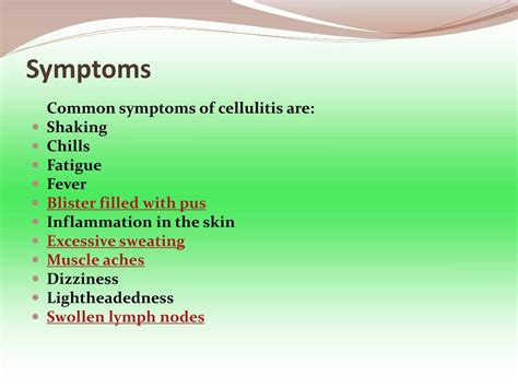 Ppt Cellulitis Symptoms Causes Diagnosis Treatment Prevention And Complications