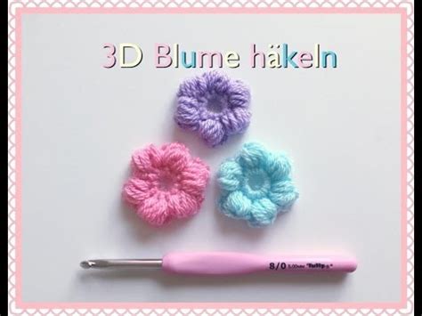 Super Einfache Blume H Keln D F R Anf Nger Youtube