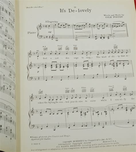 Red Hot And Blue A Musical Comedy By Porter Cole Random House Biblio