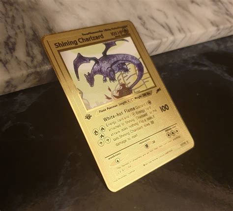 Shining Charizard Pokemon Card