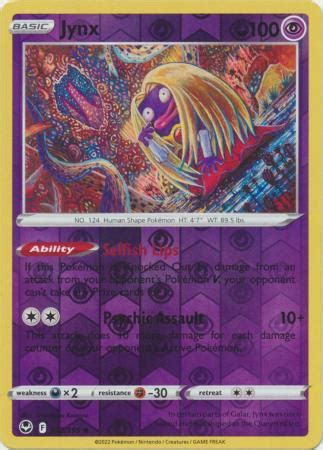 Jynx 062 195 Uncommon Reverse Holo Playset