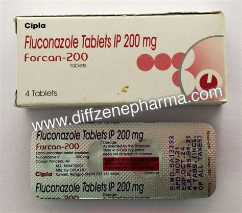 Fluconazole Tablets 200 Mg Cipla Ltd Treatment Treatment Of Fungal