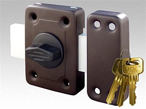 Kowal Universal Long Throw Wooden Door And Gate Lock Rim Lock Comes