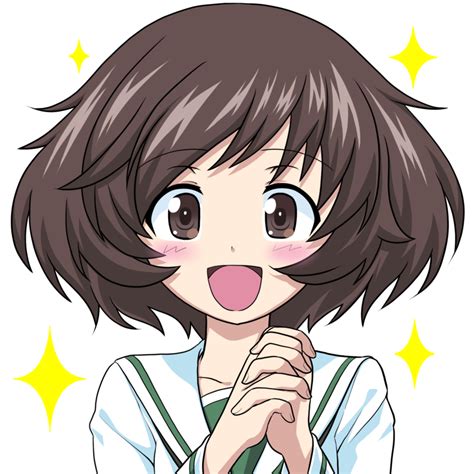 Yukari Akiyama Shimada Arisu Hoshino Girls Und Panzer