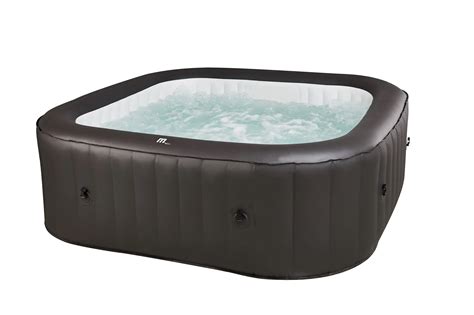 MSPA VITO URBAN SERIES Self Inflatable Hot Tub Spa 132 Air Bubble System One Piece Quick