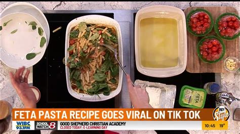 The Produce Mom Makes Tik Tok Baked Feta Pasta Indy Style Segment