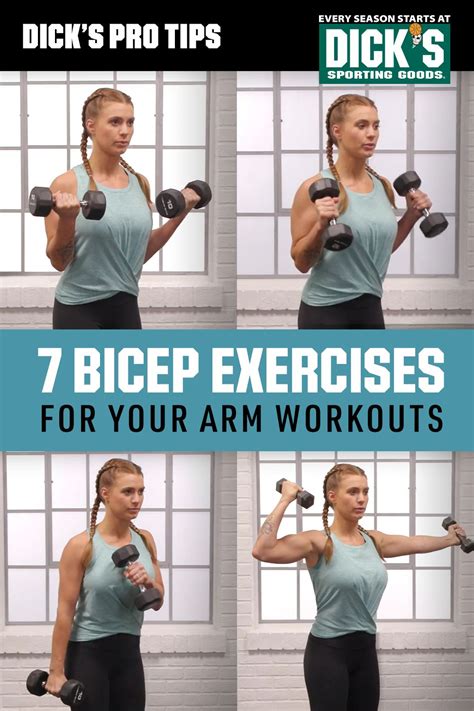 Tone your biceps from home with these seven dumbbell exercises. This ...