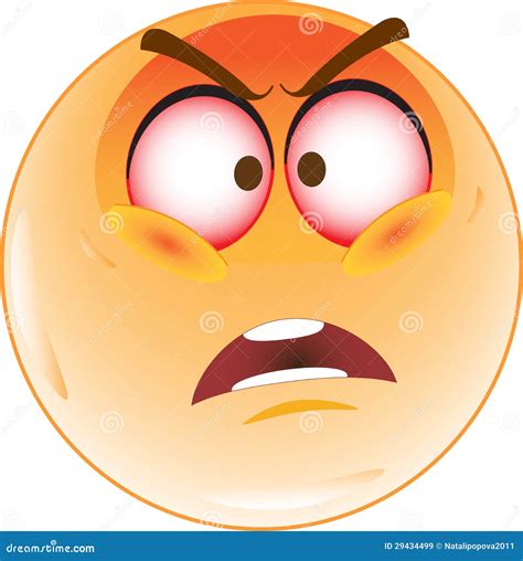 Smile Upset Emotion Stock Illustration Illustration Of Head 29434499