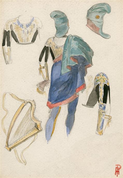 romeo  juliet costume designs caps  boots worn  pariss