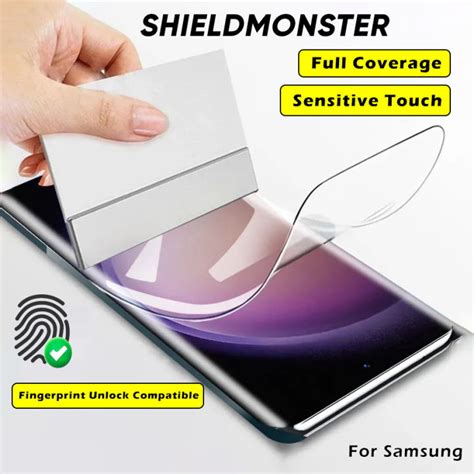 Shieldmonster Full Coverage Soft Hydrogel Screen Film For Samsung S