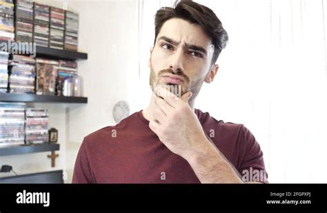 Man Scratching His Chin Stock Videos And Footage Hd And 4k Video Clips