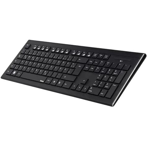 Tastatura Fara Fir Hama Cortino Neagra Bluetooth Emag Ro