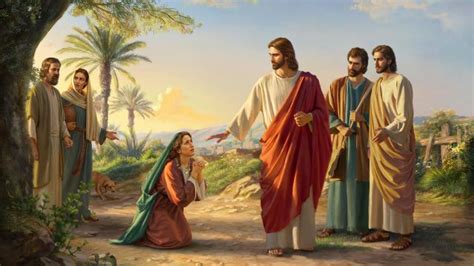 A Mulher Cananéia Na Bíblia - Mateus 15:22-28 explicação — A grande fé da mulher cananeia | EVANGELHO ...