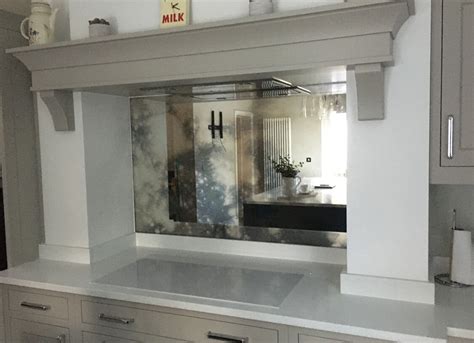 Toughened Smoked Antique Mirror Splashback Glass Splashbacks Pro Glass 4