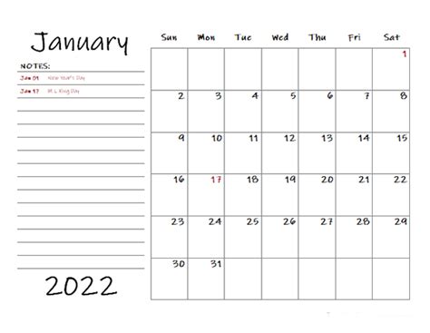 25 Free Printable 2022 Calendar One Page Pics All In Here