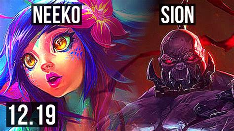 Neeko Vs Sion Mid 2 0 5 1500 Games 1 8m Mastery Kr Diamond