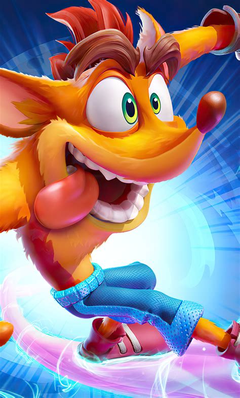 X Crash Bandicoot Its About Time Iphone Hd K Wallpapers