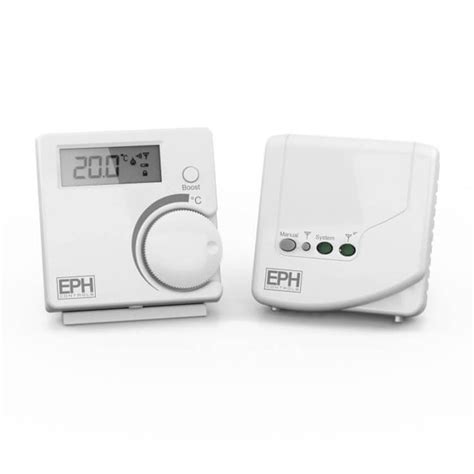 Eph Combi Pack Non Programmable Rf Dial Thermostat Plumleys