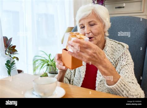 Alte Frau Feiert Fotos Und Bildmaterial In Hoher Aufl Sung Alamy