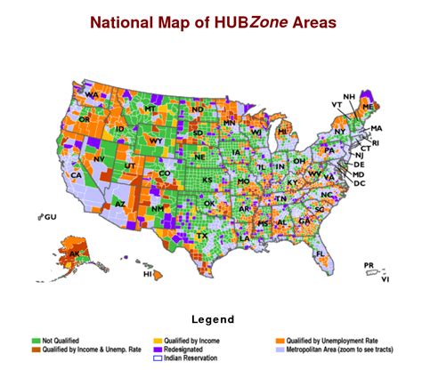 Hubzone Map Texas - Printable Maps