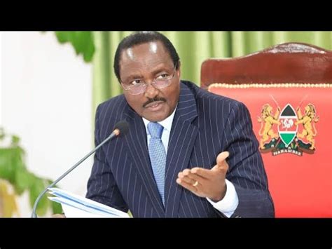 LISTEN TO KALONZO MUSYOKA S BRILLIANT REMARKS AT DURING BIPARTISAN