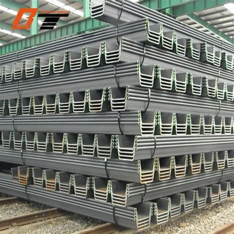 Standard Larsen Steel Sheet Pile Price Per Ton Type Type M M Length Hot Rolled Steel