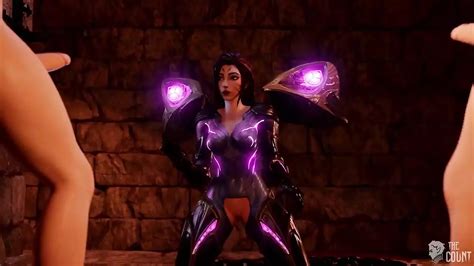 Lol Kaisa Animace trojka sex kouření a dvojitý creampie plné D porno Hentai fialové pancéřování