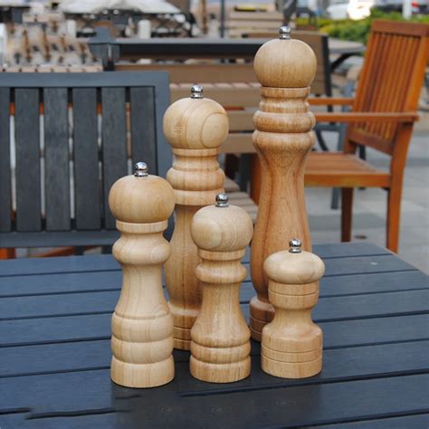 Купить КЛАССИЧЕСКАЯ ДЕРЕВЯННАЯ ДУБ ПЕРЕЦ И СОЛЬ МЕЛЬНИЦА ДЛЯ ПЕРЦА ...