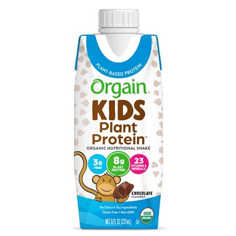 Kids Protein Shake Organic Nutrition Shake | Orgain