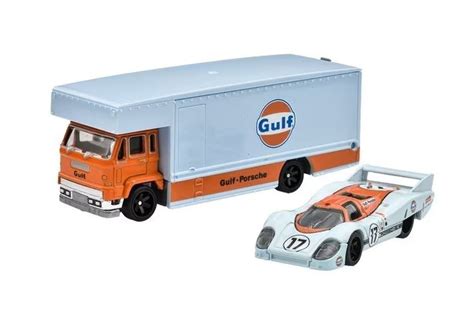 Mattel Hot Wheels Team Transport PORSCHE LH FLEET FLYER Legenio Specialista Na