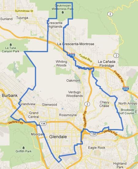 Glendale City Maps