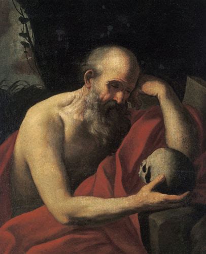 Museum Art Reproductions St. Jerome by Elisabetta Sirani (1638-1665, Italy) | ArtsDot.com