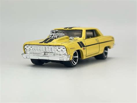 Характеристики Mattel Hot Wheels 2024 64 CHEVY CHEVELLE SS C4982 N имитационная модель