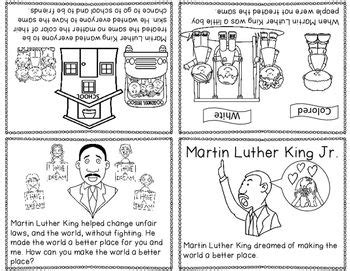 Martin Luther King Martin Luther King Mini Booklet Martin Luther