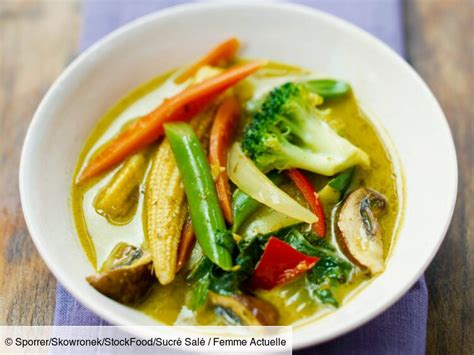 Curry Vert De Légumes Rapide Découvrez Les Recettes De Cuisine De