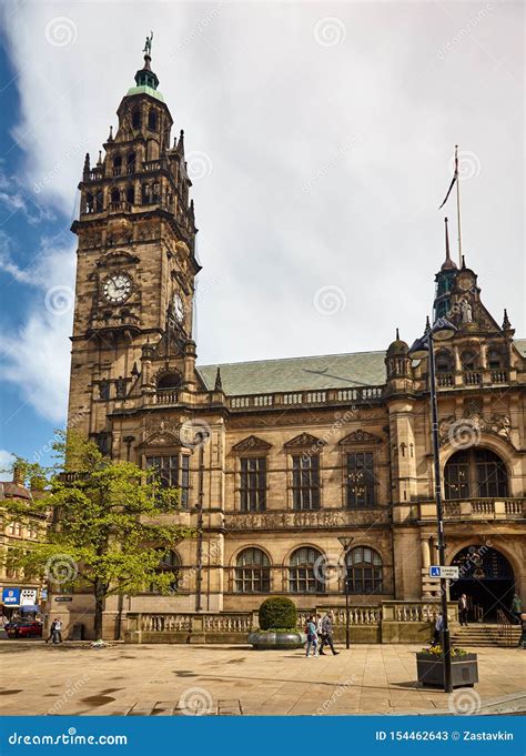 Sheffield Town Hall Sheffield England Editorial Stock Photo Image