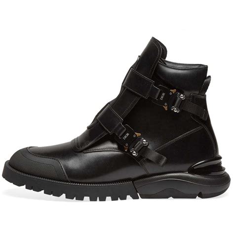 Dior Homme Buckle Military Boot Dior Homme