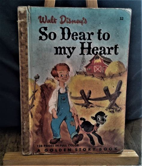 So Dear To My Heart Walt Disney Golden Story Book Free Etsy Canada