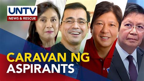 Ilang Presidential Aspirants Nakipagkumustahan Sa Mga Tagasuporta