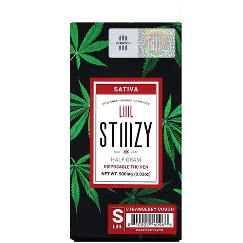 Stiiizy Strawberry Cough Liiil Stiiizy 5g Leafly