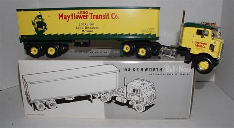 First Gear Kenworth Bull Nose Coe Tractor W Trailer