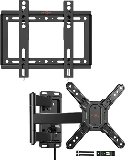 Amazon Perlegear Low Profile Fixed Tv Wall Mount Bracket For Most