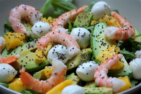 Recette De Salade Estivale Avocat Et Mangue Salade Mangue Avocat