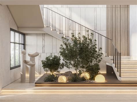 hotel residential apartments entrance behance